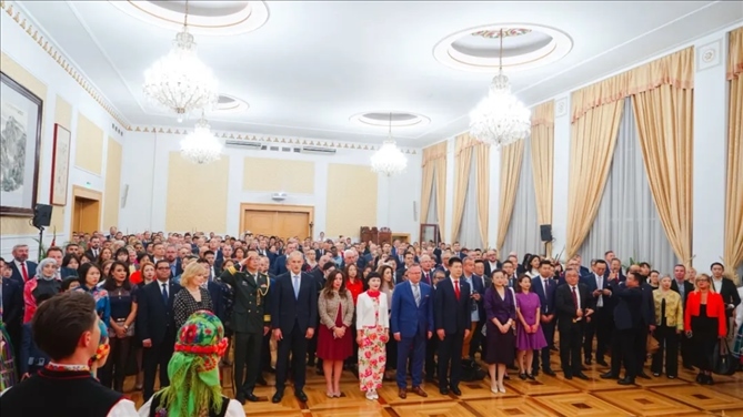 招待會現(xiàn)場。中國駐波蘭大使館供圖