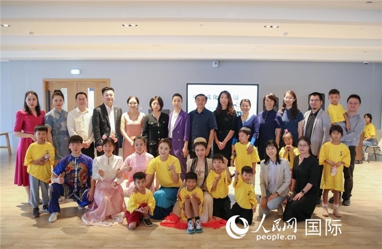 開營儀式部分嘉賓合影。人民網(wǎng)中東中心分社塔里克·易卜拉欣攝