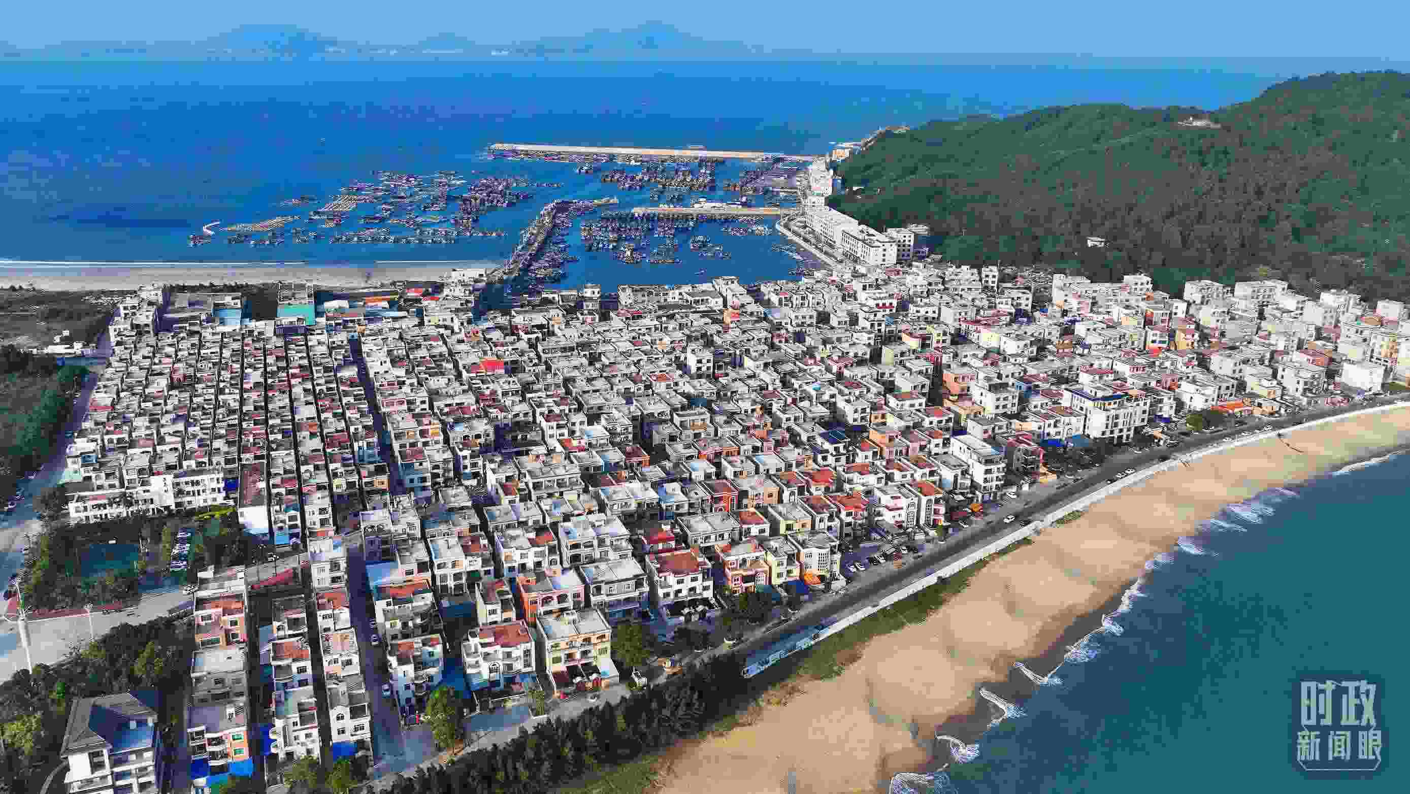 △澳角村。（總臺記者李鵬沖拍攝）