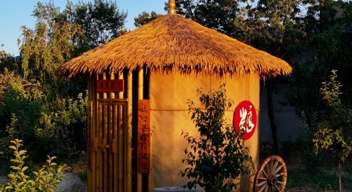 老奇臺人民法庭“土圓倉”調(diào)解室。老奇臺人民法庭供圖