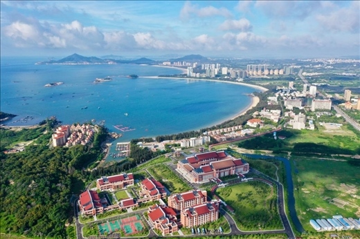 東山縣（無人機(jī)拍攝）。