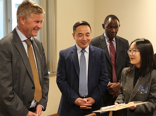 活動現(xiàn)場。中國駐歐盟使團(tuán)供圖