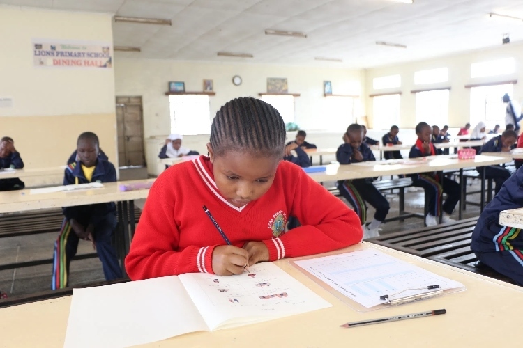 考場現(xiàn)場。埃格頓大學(xué)孔子學(xué)院供圖