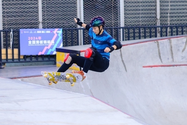 陳燁在比賽中。賽事組委會(huì)供圖