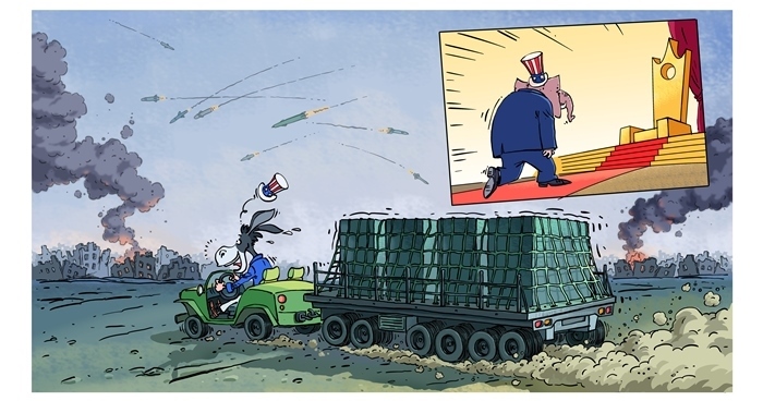 漫畫作者：馬宏亮（人民網(wǎng)版權(quán)圖片，未經(jīng)授權(quán)請勿轉(zhuǎn)載。）