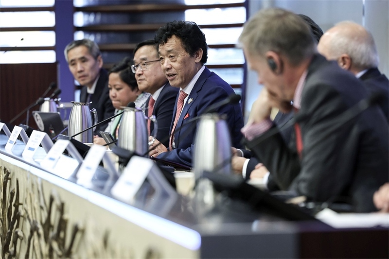 來自聯(lián)合國糧農(nóng)機(jī)構(gòu)及各國代表與會并發(fā)言。主辦方供圖