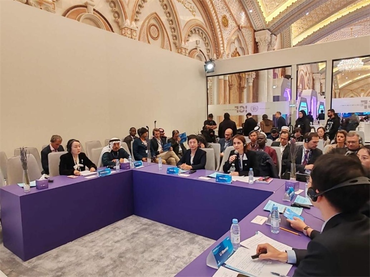 圖為與會(huì)代表圍繞主題進(jìn)行發(fā)言討論。中國(guó)傳媒大學(xué)供圖。