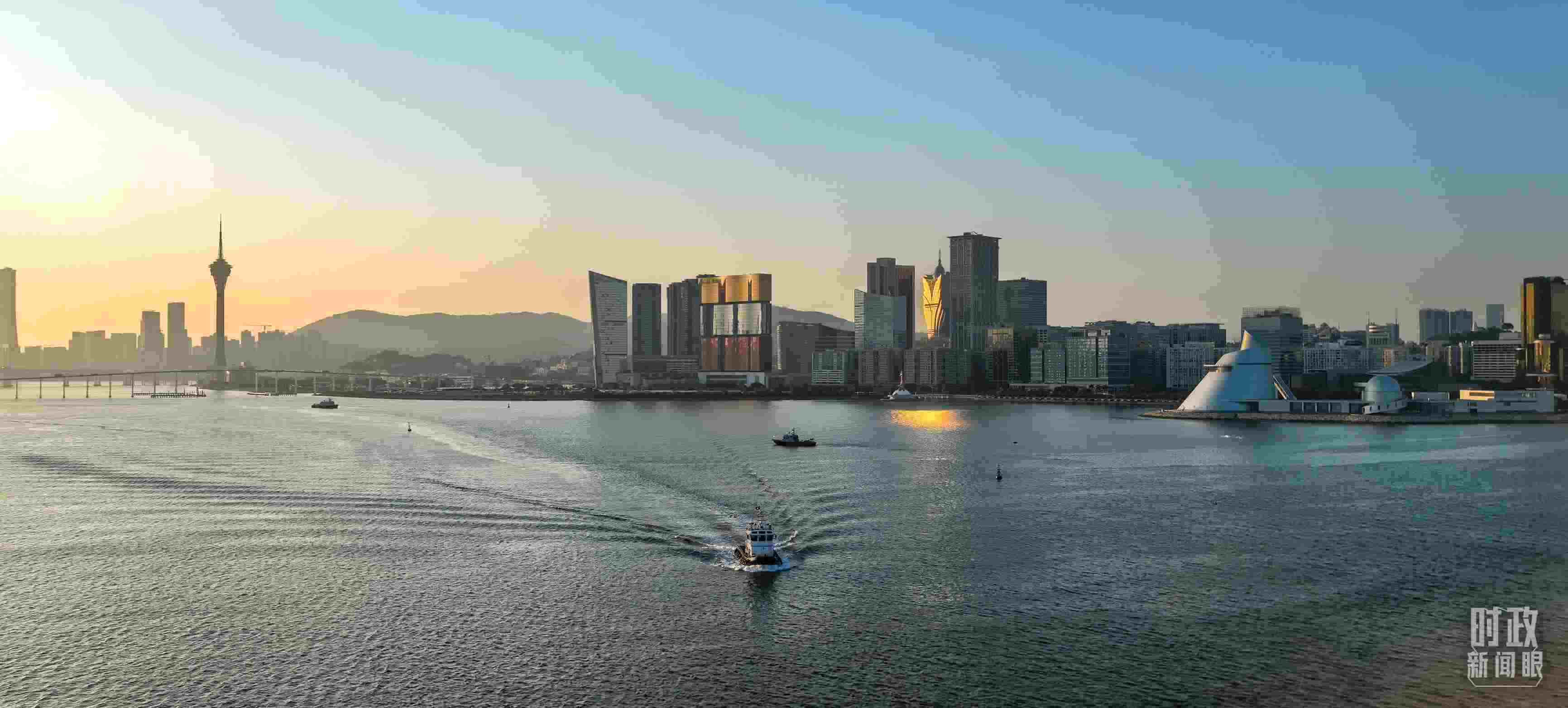 △澳門風(fēng)光。（總臺(tái)央視記者王子杭拍攝）