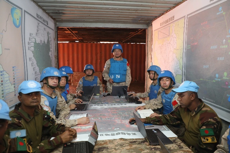 演練現(xiàn)場(chǎng)。張曉昆攝