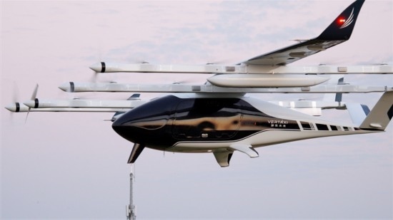 電動(dòng)垂直起降飛行器M1。受訪者供圖