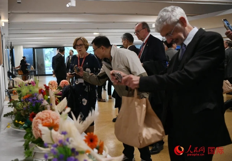 聯(lián)合國中文日慶?；顒蝇F(xiàn)場。人民網(wǎng)記者 于超凡攝