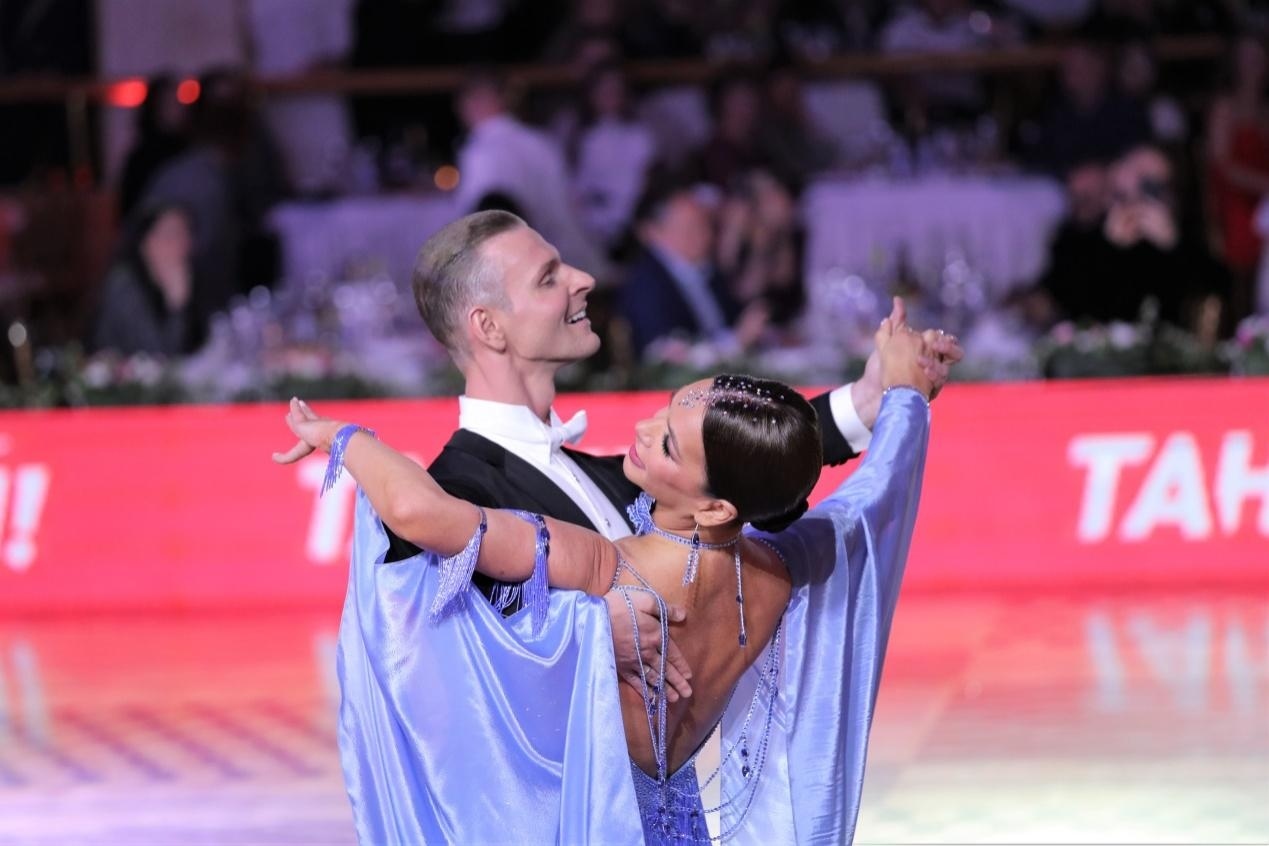 第七屆“克里姆林宮杯”國標舞錦標賽現(xiàn)場。于子恒攝