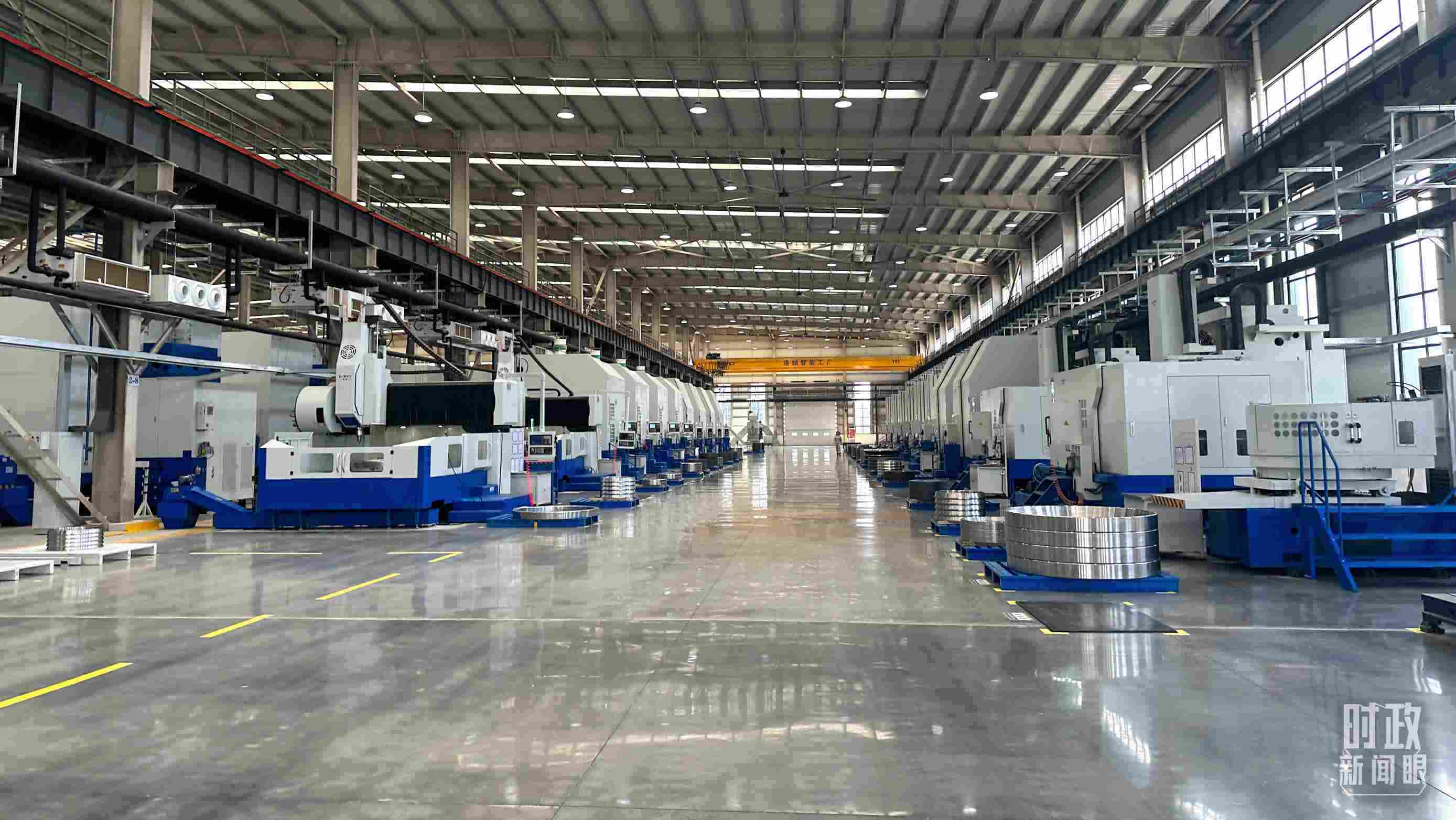 △洛軸智能工廠。（總臺央視記者趙化拍攝）