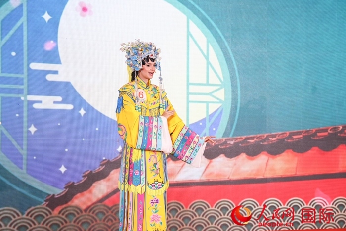 京劇表演。人民網(wǎng)記者任皓宇攝